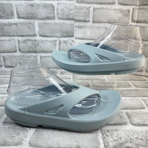 OOFOS OOlala Women’s Size 10 Color Mist Comfort Recovery Thong Athletic Sandal